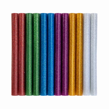 Baghete Silicon Sclipici in Blister 8X100MM, 12/Set
