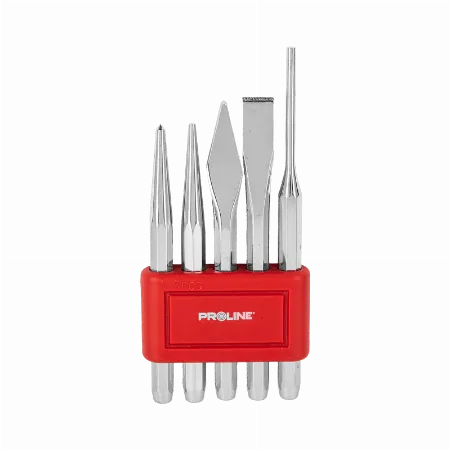 Set dalti, dornuri si punctatoare CrV Proline 31360, 5 piese