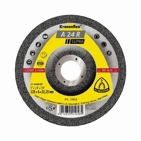 Disc de debitare metal plat Klingspor A24R Supra 45087A, 350 x 3,5 x 25,4 mm