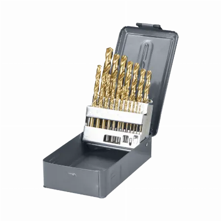 Set 19 burghie metal HSS-TiN 135 grade 1-10 mm in cutie Proline 77990