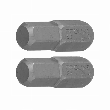 Varfuri hex H9 3/8" 30 mm, set 2 buc