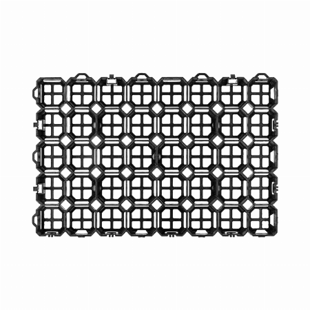 Grilaj plastic pentru gazon 576x378x42 mm, negru