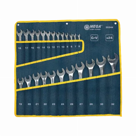 Set chei combinate 6-32 mm, 24 piese Mega 35344