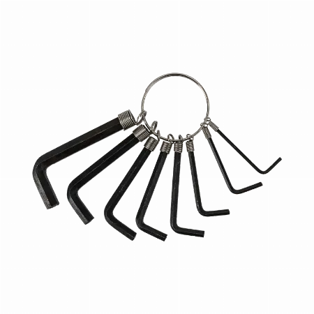Set chei imbus 1,5-6 mm, 8 bucati, pe inel, in etui