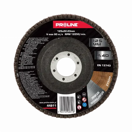 Disc abraziv lamelar 125 mm gr. 40