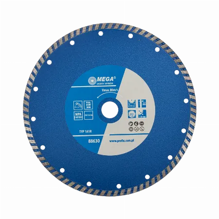 Disc diamantat turbo Mega 230 mm / 22,2 mm