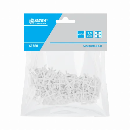 Distantiere in cruce pentru faianta 1,5 mm, set 200 buc