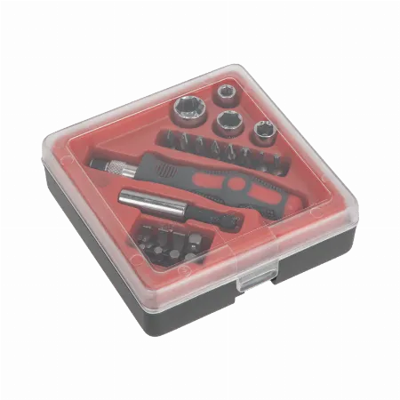 Set varfuri si tubulare cu surubelnita 1/4 inch - 22 piese