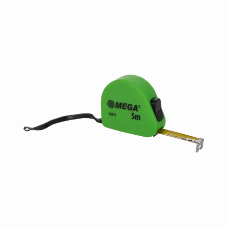 Ruleta Mega 20375 Soft, 5 m x 19 mm, 2 frane, verde