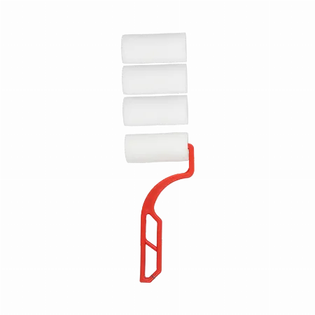 Set trafalet cu maner si 4 rezerve Moltopren 35 x 70 mm