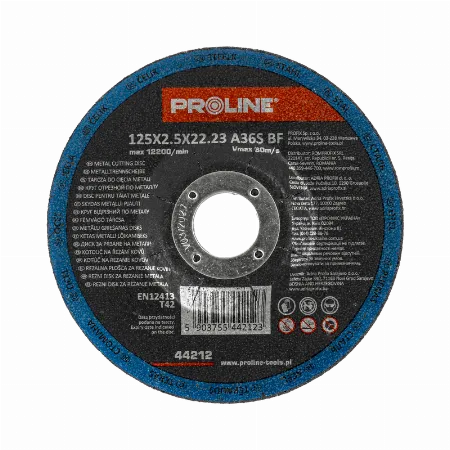 Disc depresat de debitare metal 125 mm, A36S