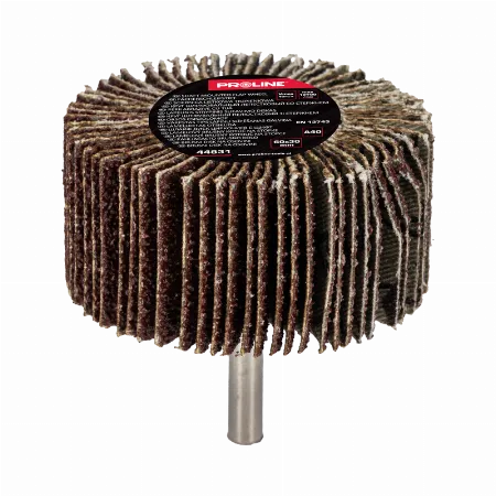 Perie abraziva lamelara cu tija 60x30 mm granulatie 40 Proline 44831