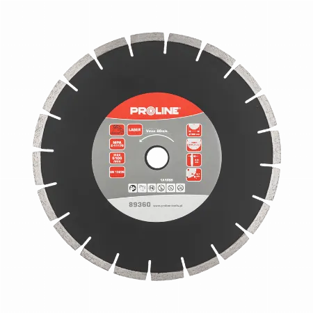 Disc diamantat segmentat laser Proline pentru granit, clincher si piatra 300 mm / 25,4 mm