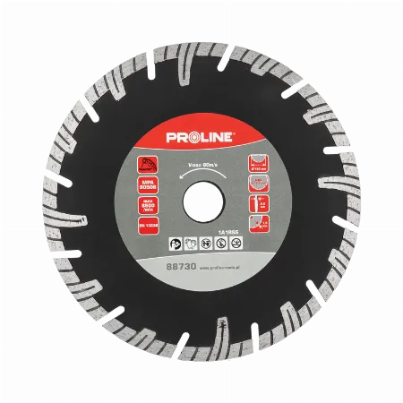 Disc diamantat segmentat Turbo-T Proline 88730, 180 x 2,6 x 22,2 mm
