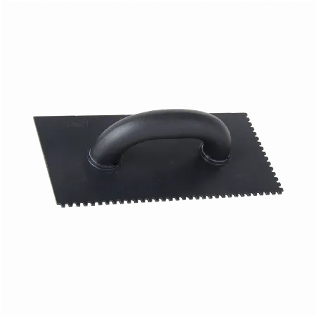 Gletiera dintata din plastic cu maner robust, 270x130 mm, dinti 6x6 mm