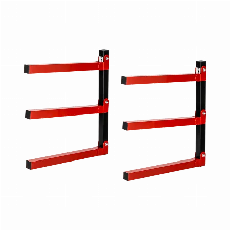 Suporti pliabili tripli pentru polita de perete Proline 381x431 mm, set 2 buc