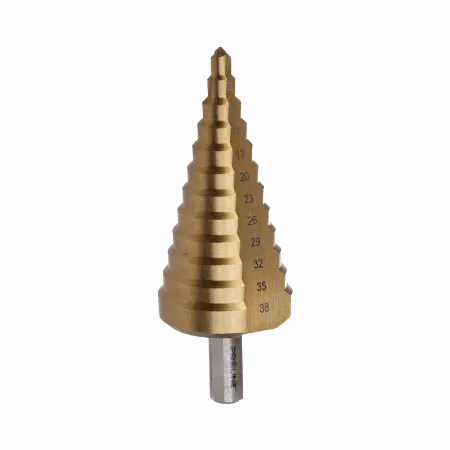 Burghiu Metal HSS-Ti Conic in Trepte 6-38MM