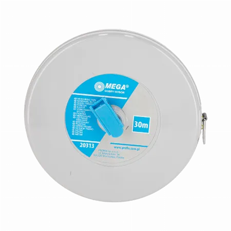 Ruleta lunga Mega 20313 30 m cu banda din fibra de sticla