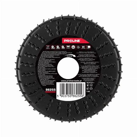 Disc plat rasp frontal-lateral 120 mm Proline 86255