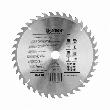 Disc circular pentru lemn, MDF si laminat, 300x30 mm, 40 dinti