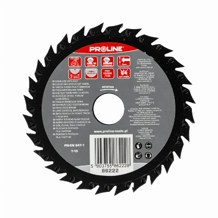 Disc raspel plat 125 mm Proline 86222