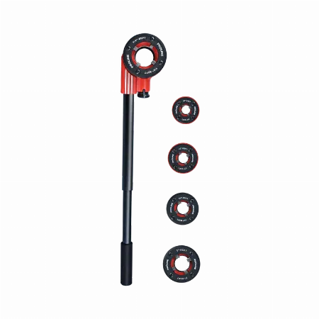 Set filiere teava 9Cr2 cu clichet 1/2 inch - 1 1/4 inch, 6 piese