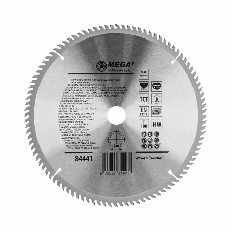 Disc circular pentru lemn 300x30 mm, 100 dinti, dinti din carbura sinterizata