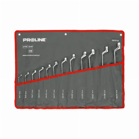 Set chei inelare cotite CrV forjate 6-32 mm, 12 piese