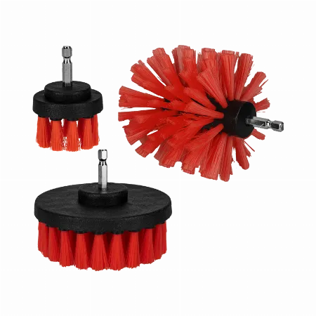 Set perii de curatare pentru bormasina, mediu, 3 buc, Proline 27058