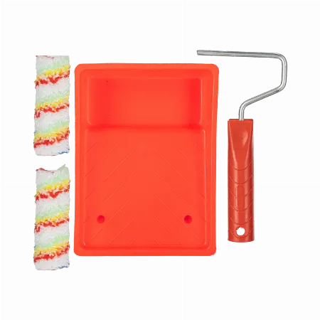Set trafalet pentru suprafete inegale cu tava, 100 x 10 mm, 2 rezerve