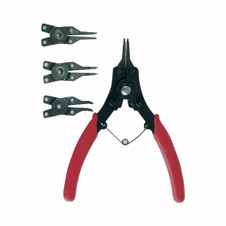 Set cleste pentru sigurante Seger cu 4 varfuri interschimbabile Mega 28650, 150 mm