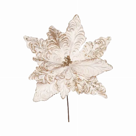 Floare Decorativa de Craciun 32CM Sysdh-A3025355