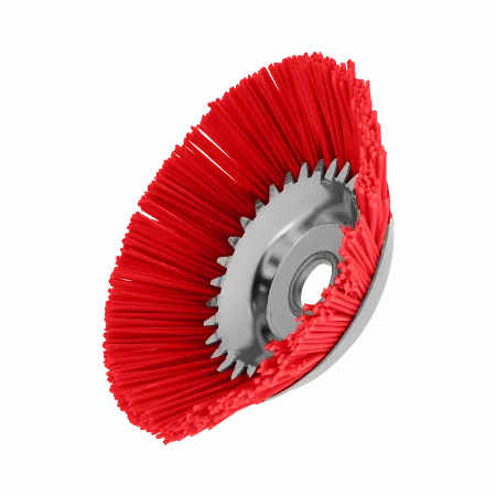 Perie Motocoasa Tip Cupa din Nailon cu Orificiu 200MM
