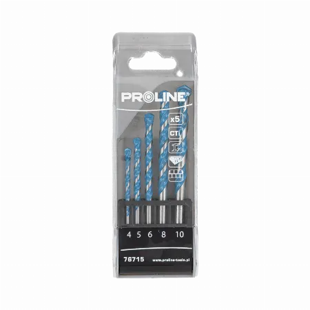 Set burghie universale 4-10 mm, 5 bucati
