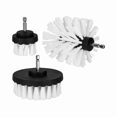 Set perii curatare cu tija adaptoare - moale, 3 buc/set