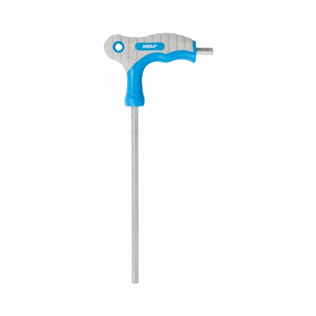 Cheie hexagonala tip T 6 mm, 150 mm, maner antiderapant