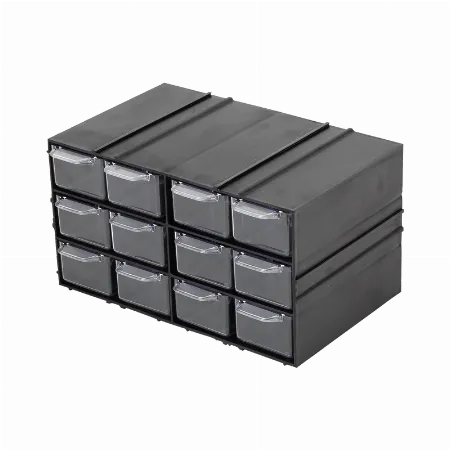 Dulap plastic modular cu 12 sertare, 230x125x140 mm