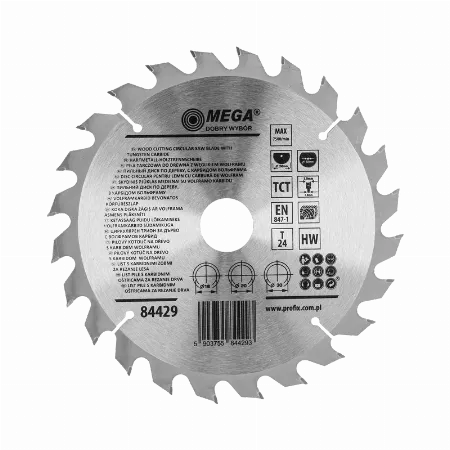 Disc circular pentru lemn, MDF si laminat 200x30/20/16 mm, 24 dinti, dinti din carbura sinterizata