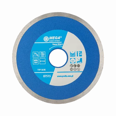 Disc diamantat continuu 115 mm Mega 87515