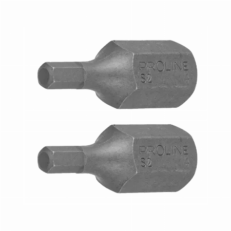 Varfuri hex H4 3/8" 30 mm, set 2 buc