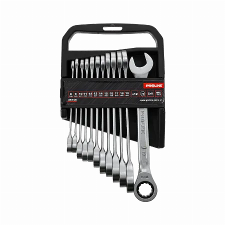 Set chei combinate cu clichet 8-19 mm, 12 piese