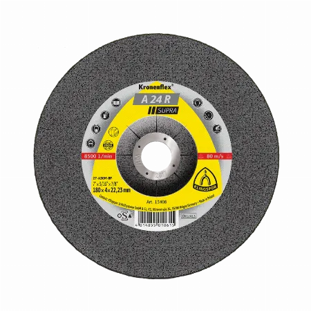 Disc debitare otel A24R Supra 125x2,5x22 mm Klingspor