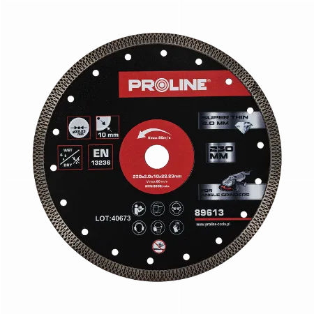 Disc diamantat pentru debitare 230 x 2.0 x 22.23 mm