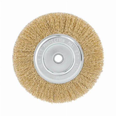 Perie circulara din sarma ondulata cu orificiu 150 mm