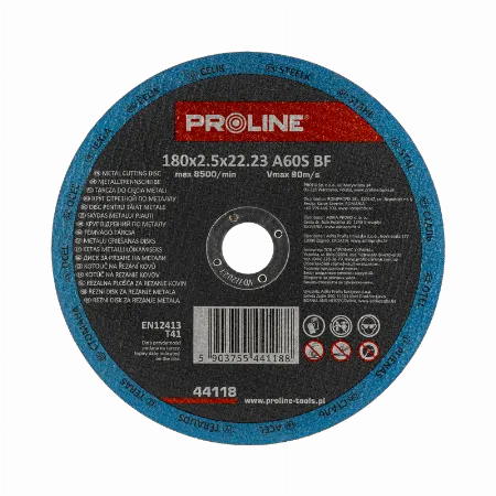 Disc de debitare metal Proline 180x2,5x22 mm A30S