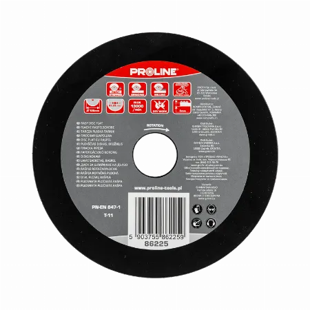 Disc raspel plat 125 mm, dinti grosi