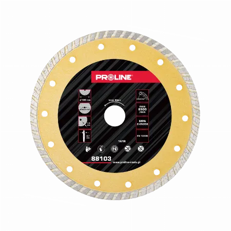 Disc diamantat Super Turbo 180x2,7x7,5x22,23 Prolin 88103