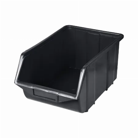 Cutie Plastic Depozitare 220X355X167MM / Negru