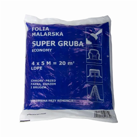 Folie protectie vopsitorie 4x5m 20 microni Profix F60003