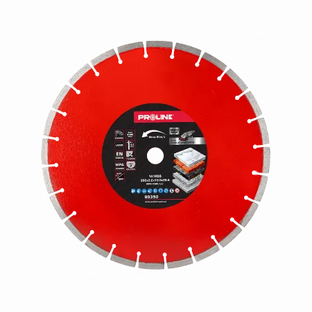 Disc diamantat segmentat laser universal Proline 350 mm / 25,4 mm